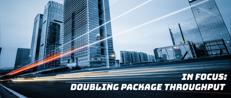 Delivery Technologies LLC - Doubling Package Throughput